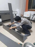 喆逢书桌书柜组合书架一体电脑桌台式轻奢现代简约书房卧室办公学习桌 灰色书桌+左边柜子 总长160cm 实拍图