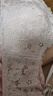 都市丽人内衣女无钢圈小花心文胸聚拢中薄款透气波斯菊性感蕾丝胸罩2B9506 实拍图