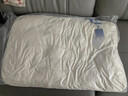 金号（KING SHORE）成人枕芯 A类全棉亲子护颈枕 超细羽丝绒枕头 单只48*74cm 实拍图