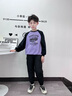 鸭鸭儿童羽绒裤童装中大童保暖加厚男童2024新款外穿休闲女童裤子YG 黑色 150cm 实拍图