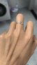 卡蒂罗（KADER）双生结999银情侣戒指男女银饰对戒520情人节礼物求婚表白可调节 晒单实拍图
