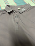 罗蒙（ROMON）短袖t恤男商务休闲弹力透气POLO领打底衫上衣服男装LM13耦荷2XL 实拍图