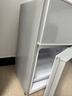 奥克斯（AUX）家用双门迷你小型冰箱 冷藏冷冻保鲜小冰箱 宿舍租房节能电冰箱 【国家补贴】BCD-24K118 基础款 银色 实拍图