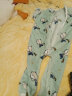 南极人（Nanjiren）婴儿分腿睡袋春秋冬中大儿童防踢子宝宝珊瑚绒家居连体睡衣100cm 实拍图