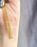 中国黄金（CHINA GOLD）黄金手链女足金首饰凤尾手链素金生日618送女朋友礼物送老婆 时尚凤尾手链 约2.6g 实拍图