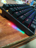 艾石头Zn系列 RGB幻彩无线三模热插拔消音游戏电竞机械键盘 黑橙拼色-84键 茶轴 实拍图