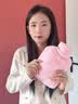 CTRLEND热水袋注水暖水袋暖手宝暖宝宝女生热敷暖肚子防爆暖手袋暖脚神器 2000ml玛卡粉热水袋+仿兔绒布套 实拍图