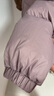 雅鹿【许凯同款】三防免洗短款羽绒服女2025年户外宽松连帽蓄热面包服 烟雾紫 L 【推荐125-140斤】 实拍图