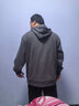 雅鹿卫衣男连帽秋冬季新款重磅帽衫青少年学生宽松大码加绒加厚男卫衣 【常规春秋款】中灰/像素游戏 4XL ( 建议180斤-205斤可穿 ) 实拍图