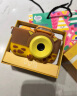 凯蒂卡乐（KIDDYCOLOR）儿童相机 小孩玩具生日礼物4800W双摄WIFI传输64G内存卡 萌小鹿 实拍图