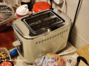小熊（Bear）面包机 多士炉 烤面包机  早餐自动家用小型烤吐司机馒头不锈钢烤神器 DSL-C02M6丨不锈钢包边+6挡烘烤+配防尘盖 晒单实拍图