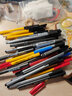 施德楼（STAEDTLER）0.5mm圆珠笔 大容量全铜笔头按动原子笔 学生考试书写办公用蓝色5支430F-3 实拍图
