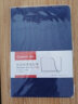 齐心（Comix）A5/25K 122张皮面记事本 商务办公会议记事本日记本笔记本子可定制文具用品 蓝色 C5902 实拍图