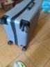 梵地亚行李箱男大容量28英寸学生旅行箱拉杆箱包女万向轮密码皮箱子银 实拍图