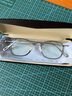 精工(SEIKO)眼镜框[免费配镜]男女全框钛材眼镜架H03097 173+国产1.60防蓝光 实拍图