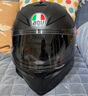 AGV K5S摩托车双镜片头盔机车跑盔男女骑行全盔四季通用安全帽3C MATT BLACK XL（适合60-63头围） 实拍图