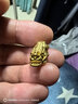 周六福足金黄金吊坠男女款瑞兽貔貅生日礼物定价小巧款约1.18g 实拍图