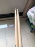 漢旗架子鼓鼓棒5A胡桃木鼓槌彩色鼓锤蓝火系列 5A本色 实拍图
