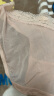 金三塔女式内裤女真丝花边低腰无痕三角裤NZF9C218 粉色1230 L 实拍图