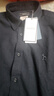 哈吉斯（HAZZYS）男装 春秋款衬衣棉羊毛混纺通勤长袖衬衫男ASCZK1BDF32 深藏青色DN XL （180/100A 50） 实拍图