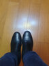 爱步（ECCO）乐福鞋男 一脚蹬增高休闲皮鞋 S 轻巧混合520314 黑色44 实拍图