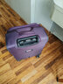 SHENGSHISABER瑞士军刀集团行李箱女旅行箱男学生万向轮牛津布拉杆箱商务大容量 深紫色 22英寸 实拍图