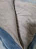 雅鹿牛奶绒被子冬被季双面绒棉被单人加厚保暖10斤被芯双人春秋被毯褥 双面牛奶绒-蓝+灰【加厚保暖】 150*200cm春秋被【约4斤】 实拍图