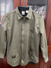 恒源祥100%纯棉工装长袖衬衫男秋冬季加绒加厚保暖真口袋中青年衬衣外套 深绿色 保暖衣【免烫抗皱】 加绒 XL 建议130-150斤 实拍图