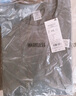 MARKLESS【安心品质】纯棉亲肤T恤男士纯色短袖打底衫5630 夕雾蓝 2XL 实拍图