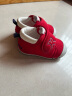 卡特兔学步鞋男宝宝儿童软底机能鞋婴儿女童宝宝婴幼儿宝宝童鞋 红色(春秋棉纱） 内长12.5cm 20码 (适合脚长12cm) 实拍图