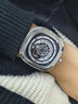 SEVENFRIDAY七个星期五手表P系列方形大表盘自动机械表瑞士时尚男表 P1B/01 皮带款 实拍图