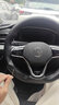 适用于22款23款途观L帕萨特宝来速腾途昂21款迈腾方向盘套手缝大众CC8代高尔夫十代雅阁四季通用 黑皮黑线（整张牛皮）-下单留言车型 实拍图