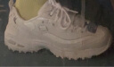 斯凯奇（Skechers）运动休闲鞋女士小白鞋秋季厚底增高轻便复古11979 白色/银色/WSL 35.5 实拍图