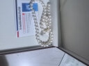 阮仕淡水珍珠项链流光珍珠颈链自戴经典珠宝送女友送妈妈礼物 7.3-8.3mm/43cm 晒单实拍图