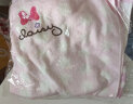 迪士尼（Disney）毛巾棉质割绒 4条装 儿童婴儿毛巾女宝宝 粉色 45g/条 25*50cm/条 实拍图