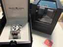 艾美（MAURICE LACROIX）瑞士男表瑞表机械表高端原装进口手表AIKON系列腕表生日礼物 44mm-皮带-银盘-蓝三眼 实拍图