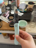 小天籁 多功能折叠水果刀家用便携随身宿舍学生刀子迷你水果小刀瓜果刀 蓝色(普通刀-刨两用款) 1把装 实拍图