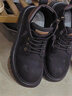 百丽童鞋冬保暖儿童靴子男童马丁靴女童加绒短靴皮靴 黑色34码 实拍图