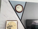 卡西欧（CASIO）挂钟客厅创意实木复古钟表现代简约石英钟时尚中式复古时钟挂表 IQ-121-5PF 实拍图