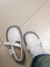 桂岐厚底蕾丝JK玛丽珍乐福鞋女2025新款百搭复古圆头英伦风学生小皮鞋 白色 3.5厘米 37 卡码拍大 实拍图