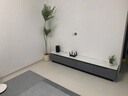 嵘仲兴岩板电视柜茶几组合套装现代简约家用电视柜小户型家用电视机地柜 灰色+白色岩板【加厚进口岩板】 2.4米电视柜 实拍图