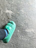 华美健步防水踩屎感按摩居家情侣棉拖鞋轻简保暖舒适秋冬季室内加绒软底棉鞋女款HM2381A绿色36-37码 实拍图