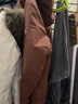 威可多（VICUTU）【领航家】男士羽绒服秋冬商务舒暖鹅绒服 摩卡色 XL 实拍图