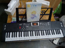 八度宝贝（Octavebaby）儿童电子琴61键智能亮灯跟弹初学者入门小钢琴多功能女孩教学乐器 启蒙入门-基础版王子黑+礼包 实拍图
