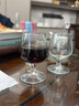 青苹果白酒杯套装仙桃杯2两杯家用玻璃小号白兰地杯红酒洋酒杯子 仙桃杯95mlx6+竹架 实拍图