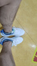 回力(Warrior)运动鞋男舒适轻便跑步鞋透气飞织男鞋 G497C 白/绿 42 实拍图