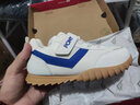 PONY波尼运动鞋童鞋经典高弹防滑软底舒适透气魔术贴易穿脱休闲鞋 234K1SO58NB 白/蓝 32 适合脚长约201~205mm  实拍图