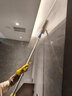 白云清洁（baiyun cleaning）AF05003 铝合金伸缩杆 家政物业玻璃清洁延长杆擦窗工具杆 双节2.4米 实拍图