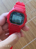 Mtin适用于Casio卡西欧G-SHOCK DW5600 GW5610 G-5600E GW-B5600小方块树脂手表带表壳手表配件 牛仔深蓝表带表壳 5600 实拍图