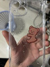 魔杰乐（MOJIELE） 卡通可爱创意小熊适用于iPhone手机壳苹果手机保护套情侣款防摔硅胶软壳 抱苹果小熊-透明壳 iPhone15 实拍图